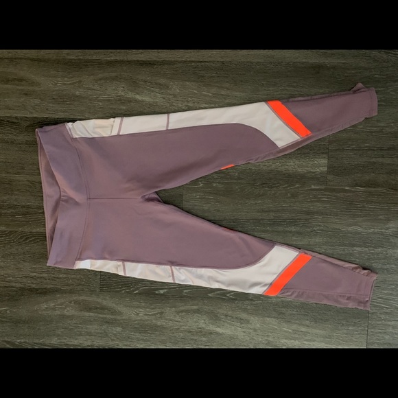 Purple brown work leggings - Picture 3 of 7